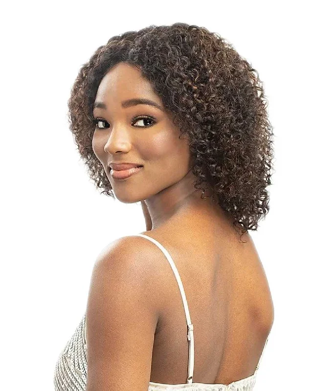 Sensual Vella Vella Brazilian Wet & Wavy Lace Part Wig - Jerry Curl