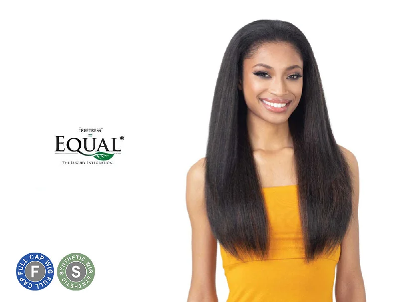 SHAKE N GO FREETRESS EQUAL NATURAL ME DRAWSTRING FULLCAP WIG NATURAL PRESSED YAKY