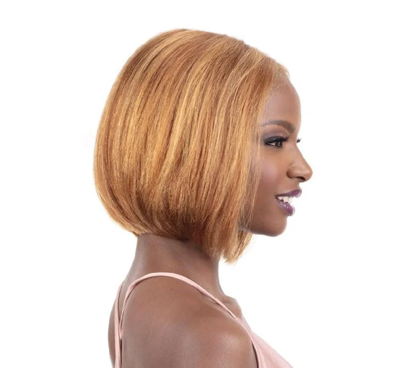 Shake-N-Go Golden Human Hair HD Lace Front Wig - Aisha