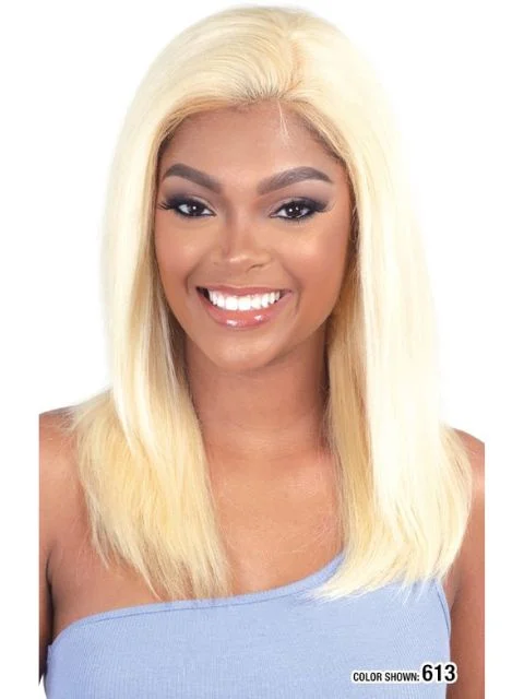 Shake N Go Naked Brazilian 100% Natural Human Hair Lace Front Wig - ADDISON