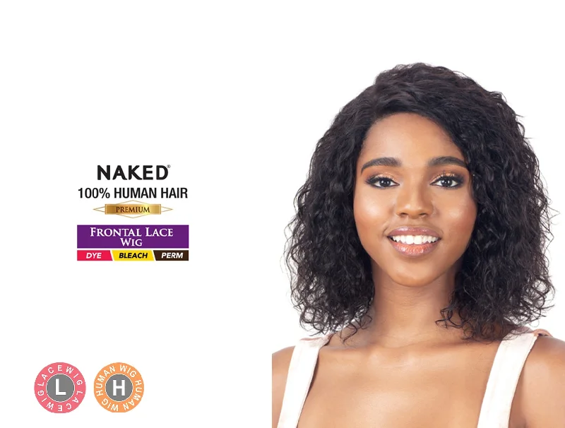 SHAKE N GO NAKED BRAZILIAN NATURAL 100% HUMAN HAIR LACE FRONT WIG-MILEY