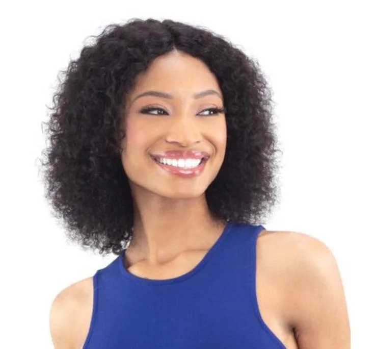 Shake-N-Go Naked Nature 100% Human Hair Wet & Wavy Lace Part Wig - POPPY