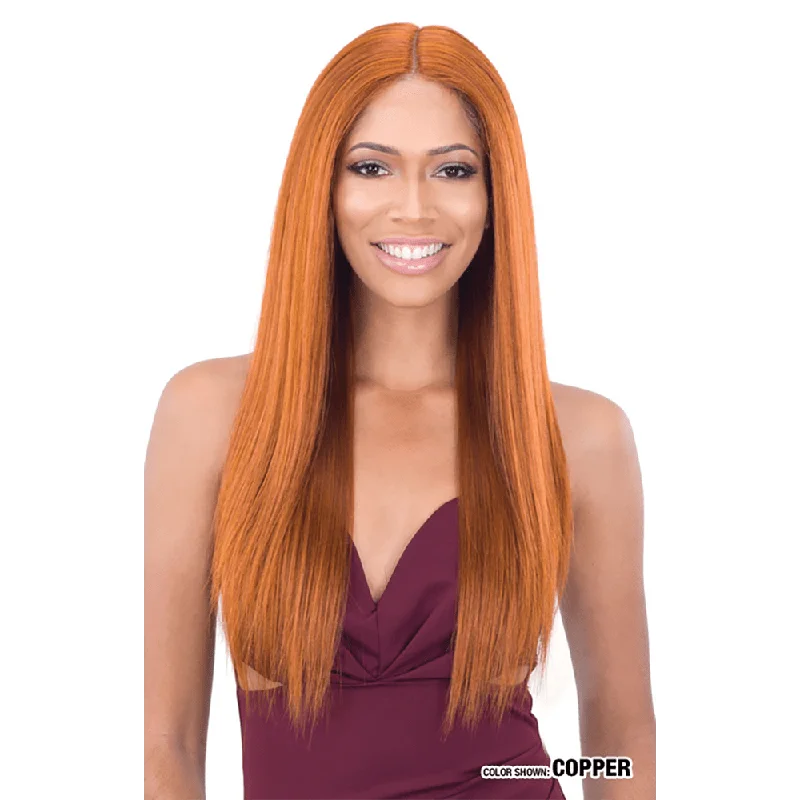 Organique Synthetic Lace Front Wig - Light Yaky Straight 24""