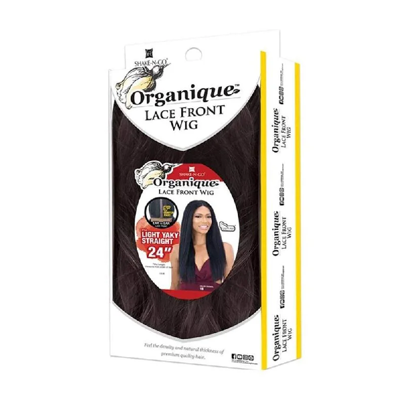 Organique Synthetic Lace Front Wig - Light Yaky Straight 24""