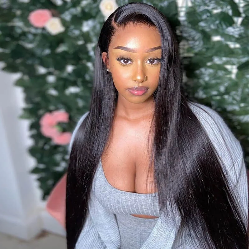 Silky Straight Undetectable HD Lace 13x4 Lace Frontal Wig