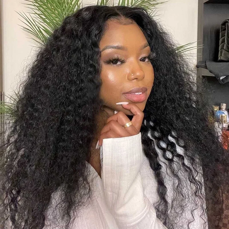 Skin Melted Swiss HD Lace Frontal Wig Water Wave