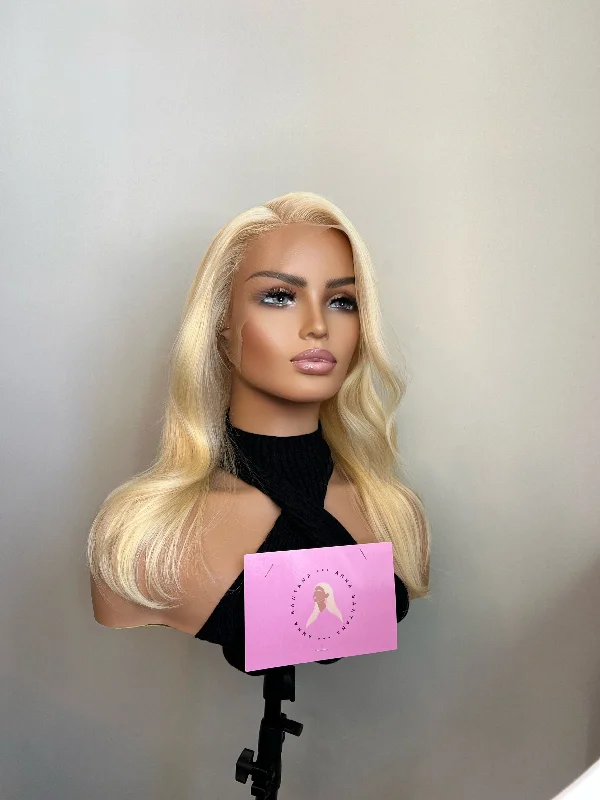 613 Blonde Transparent Lace Front Wig