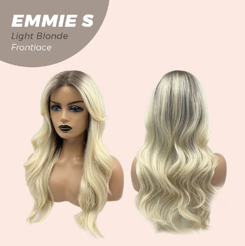 [PRE-ORDER] JBEXTENSION 22 Inches Curly Light Blonde Pre-Cut Frontlace Glueless Wig EMMIE S