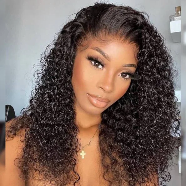 Swiss HD Invisible 13x4 Lace Frontal Wig Curly Wig