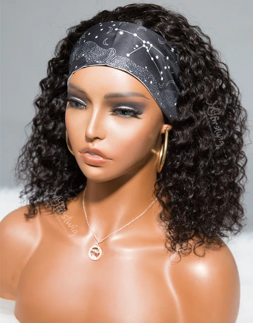 TAURUS - ZODIAC COLLECTION HUMAN HAIR SHORT CURLY WIG - ZC002