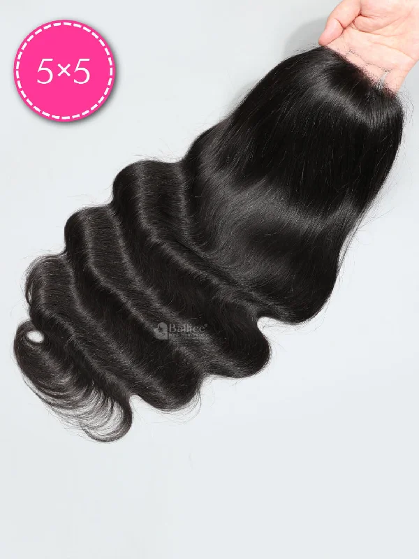 Transparent Lace 5x5 Closure Wig Body Wave