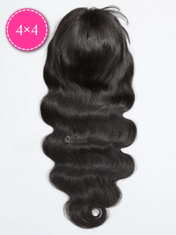 Transparent Lace 4x4 Closure Wig Body Wave