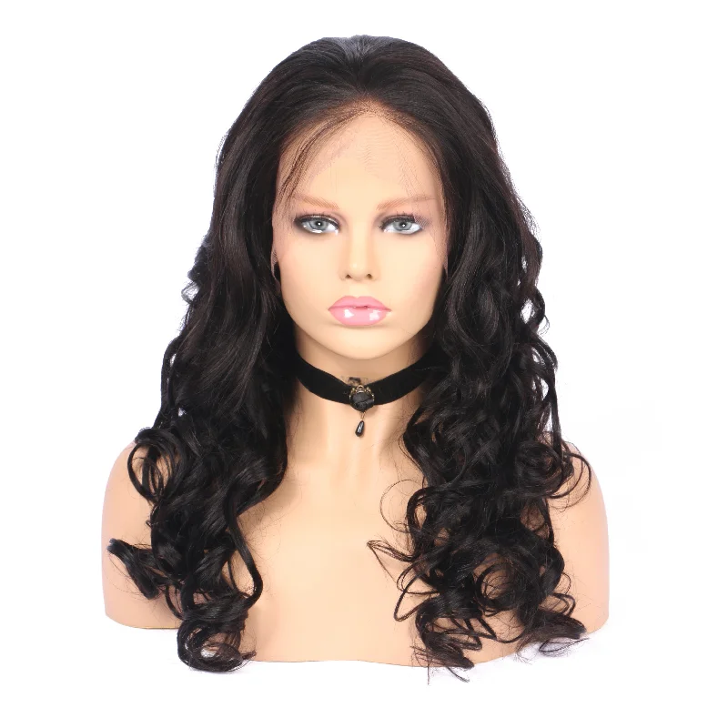 Undetectable Human Hair Body Wave Wig With Baby Hair 13x5 Frontal Wigs