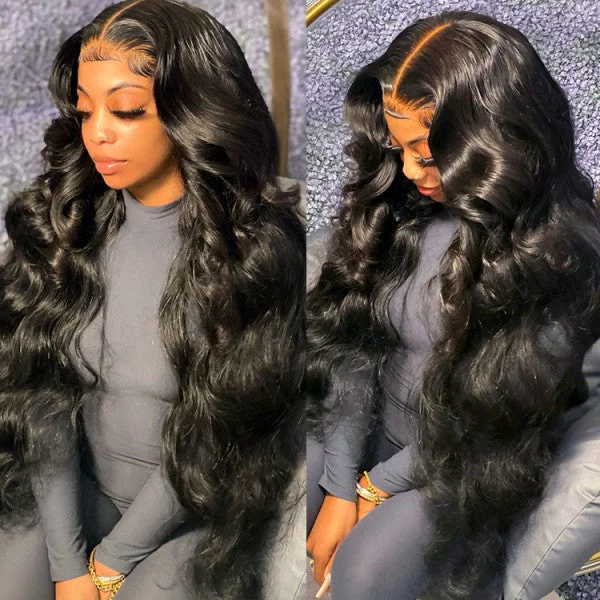 Undetectable Lace Frontal Wig Body Wave Invisible Hairline