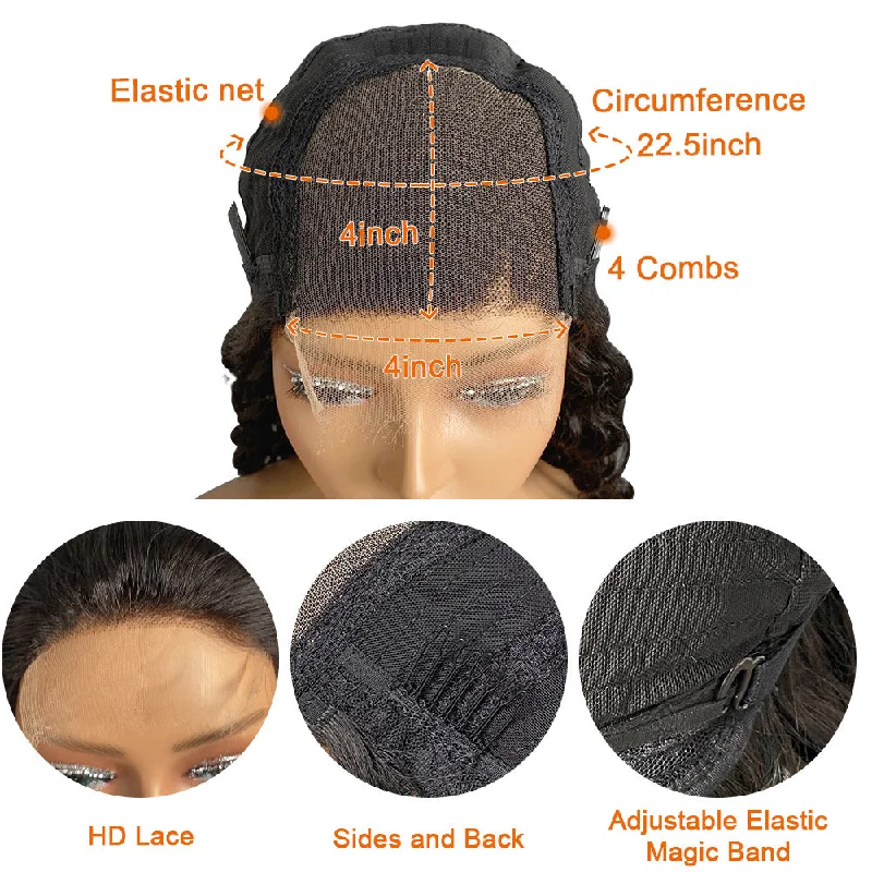 Undetectable Lace Frontal Wig Body Wave Invisible Hairline