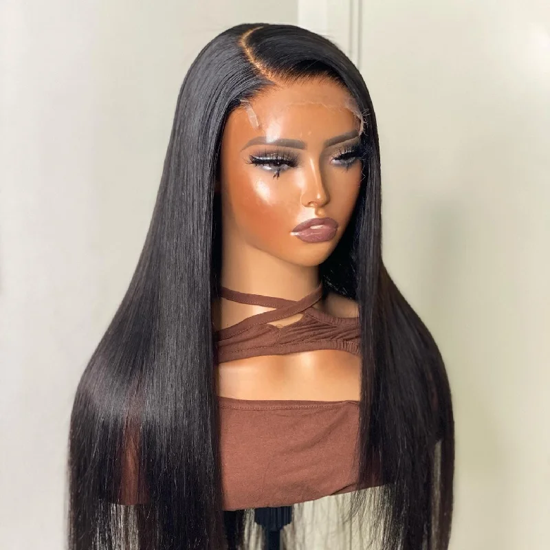 Undetectable Swiss HD Invisible 5x5 Lace Closure Straight Wig