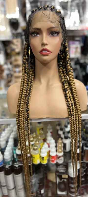 GHANA Cornrow BRAID FULL LACE WIG QLW301