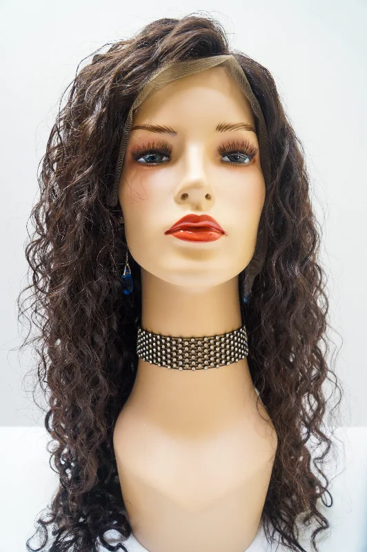 Virgin Cuticle Spanish Curly - Lace Front Wig