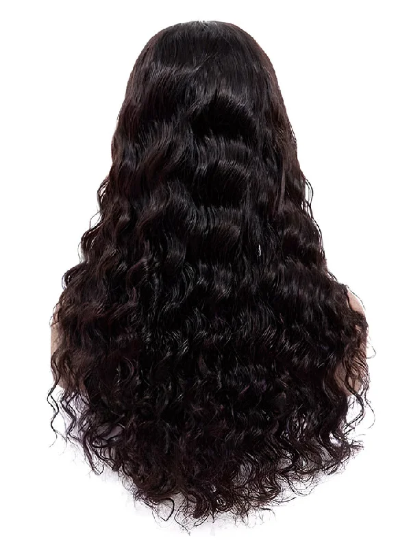 CurlyMe Loose Deep Wave Hair 13x6 Lace Front Wigs Unprocessed Hair On Sale