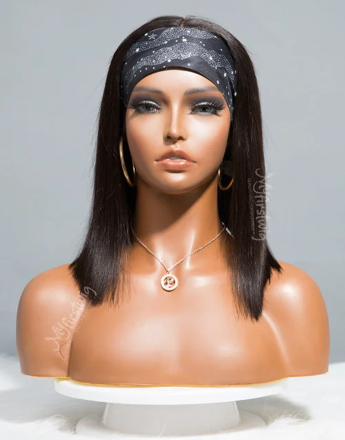 VIRGO - ZODIAC COLLECTION HUMAN HAIR STRAIGHT BOB WIG - ZC005