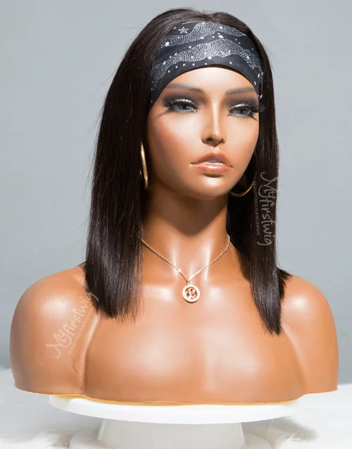 VIRGO - ZODIAC COLLECTION HUMAN HAIR STRAIGHT BOB WIG - ZC005