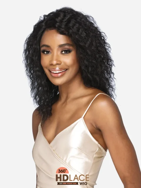 Vivica A Fox 100% Brazilian Human Hair 360 HD Lace Wig - MENA