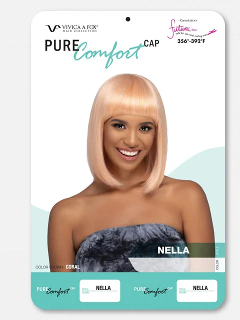 Vivica A Fox Blended Human Hair Pure Comfort Cap Lace Wig - NELLA