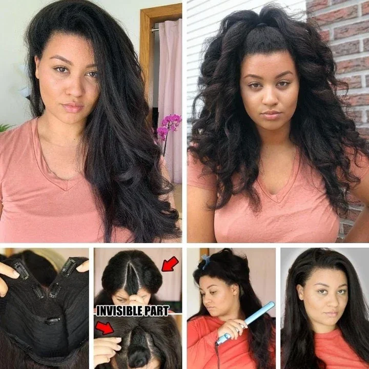 30 Inch Vrvogue Body Wave V Part Wigs No Leave Out Natural Scalp Protective I Part Wigs Beginner Friendly