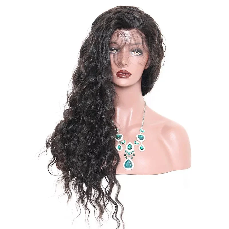 Best Water Wave Full Lace Wig Human Hair With Baby Hair SurpriseHair