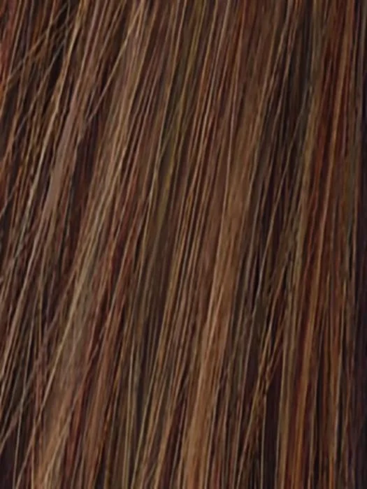 MOCCA ROOTED | Medium Brown and Light Brown and Light Auburn Blend with Dark Roots