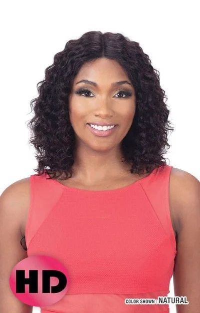 Mayde Beauty Lace and Lace 100% Human Hair HD Lace Front Wig - CAPRI CURL